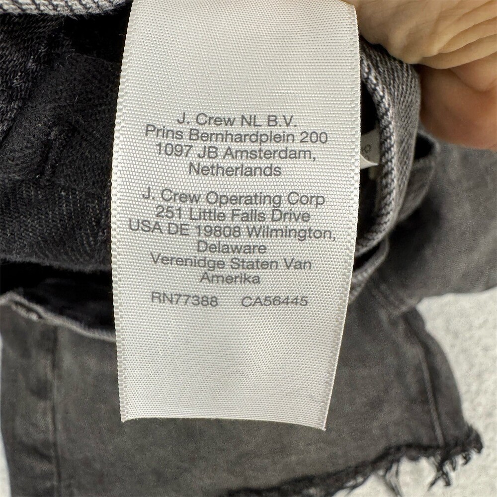 Madewell “The Brynn Long Short” Denim Womens Size 26 Black High Rise Raw Hem - Picture 8 of 16